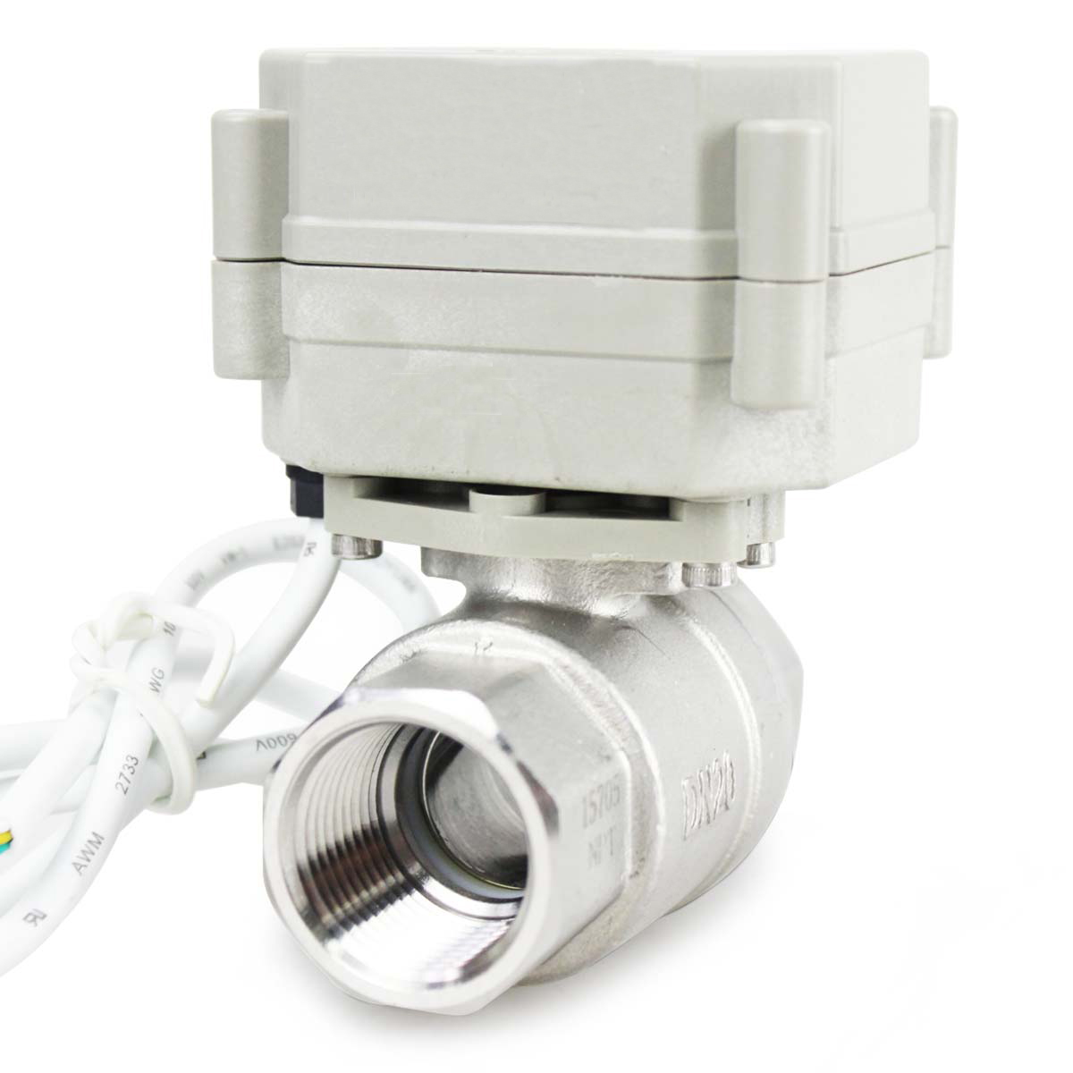 Stainless Wire Ss316 - SS316 DN15-DN32 DC24V 2방향 풀 보어