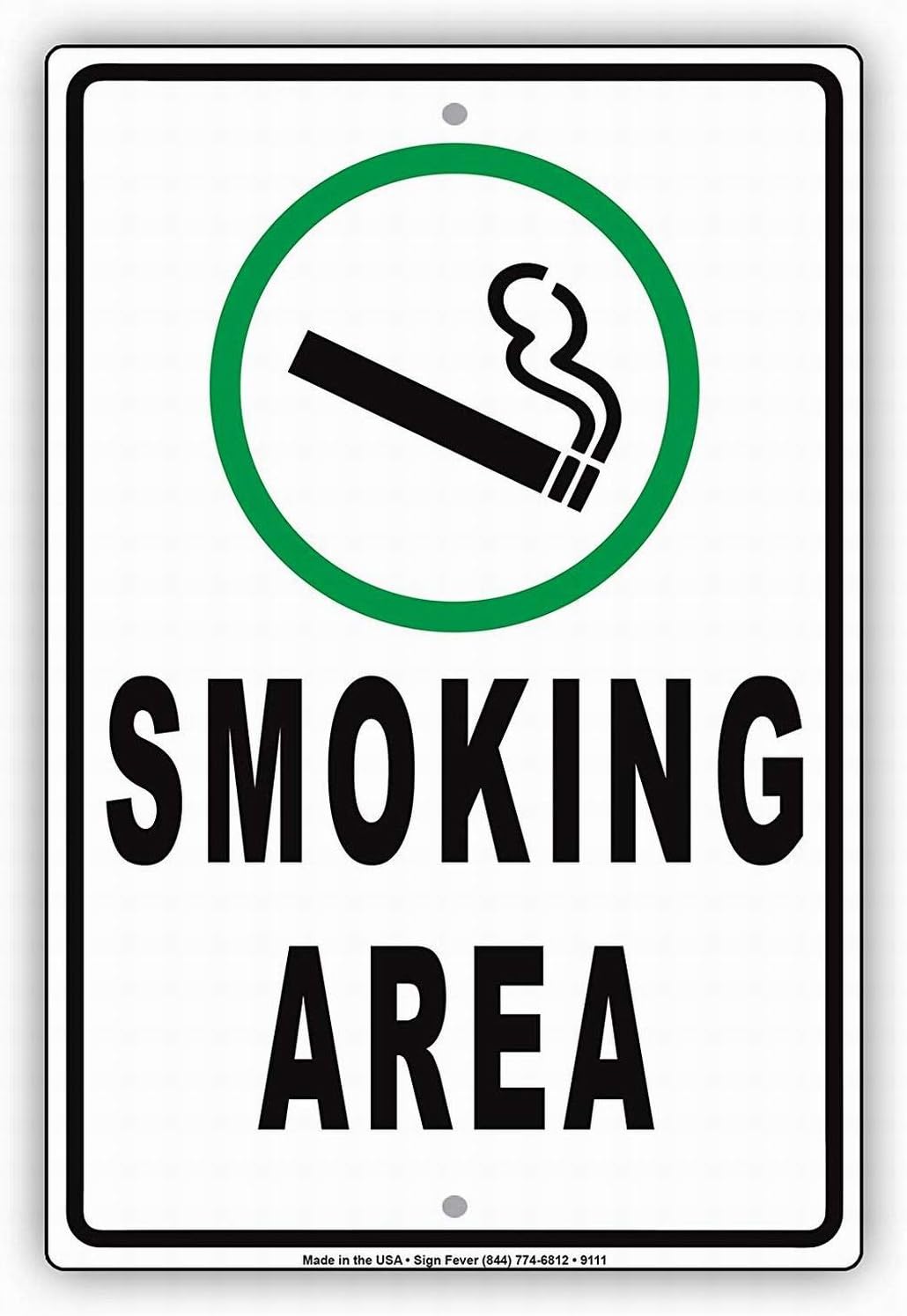 안전 표지판 이 지역은 흡연 및 전자담배 사용 허용 지 - Vaping Store 리뷰 및 가격
