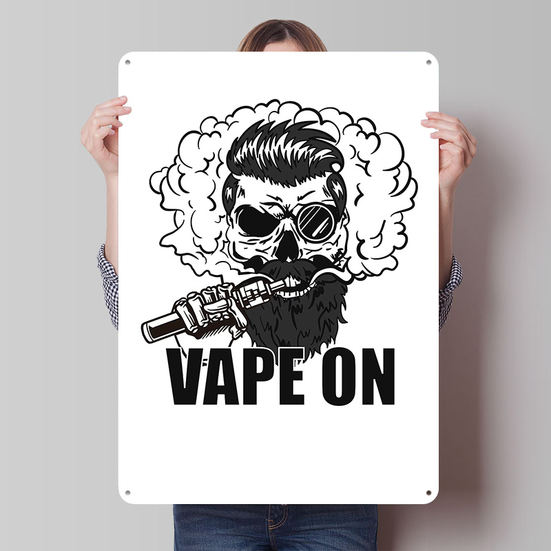 쿨 베이프 전자 담배 포스터 맞춤형 벽 장식 레트로 빈 - Accessories For Vaping 리뷰 및 가격