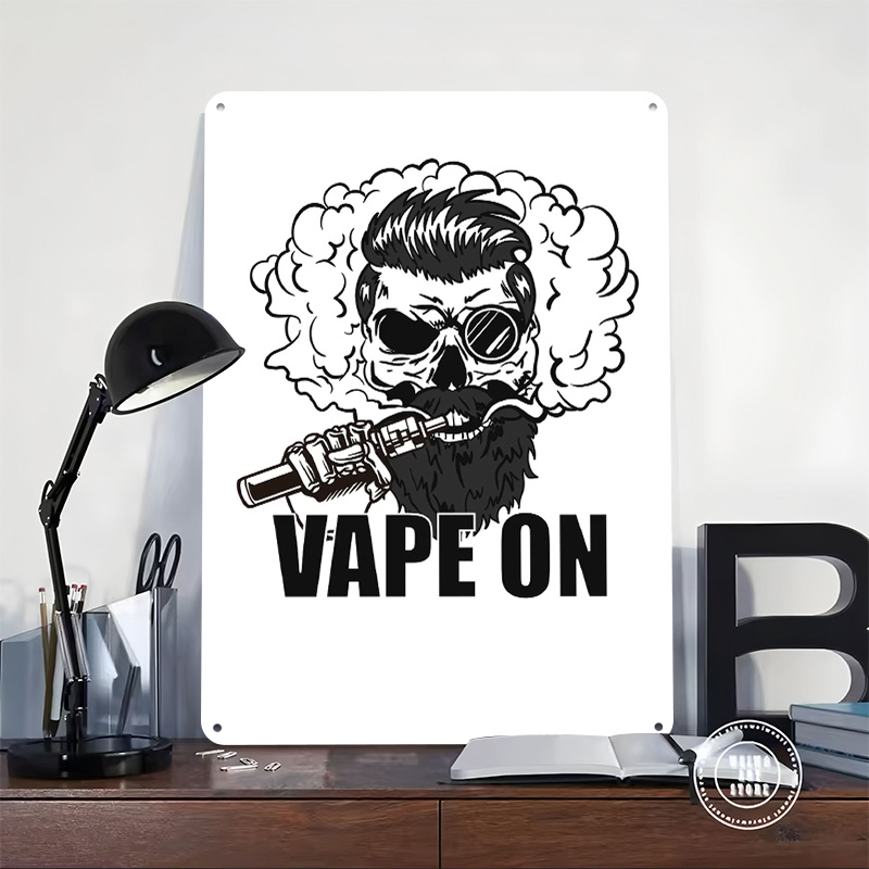 쿨 베이프 전자 담배 포스터 맞춤형 벽 장식 레트로 빈 - Accessories For Vaping 리뷰 및 가격