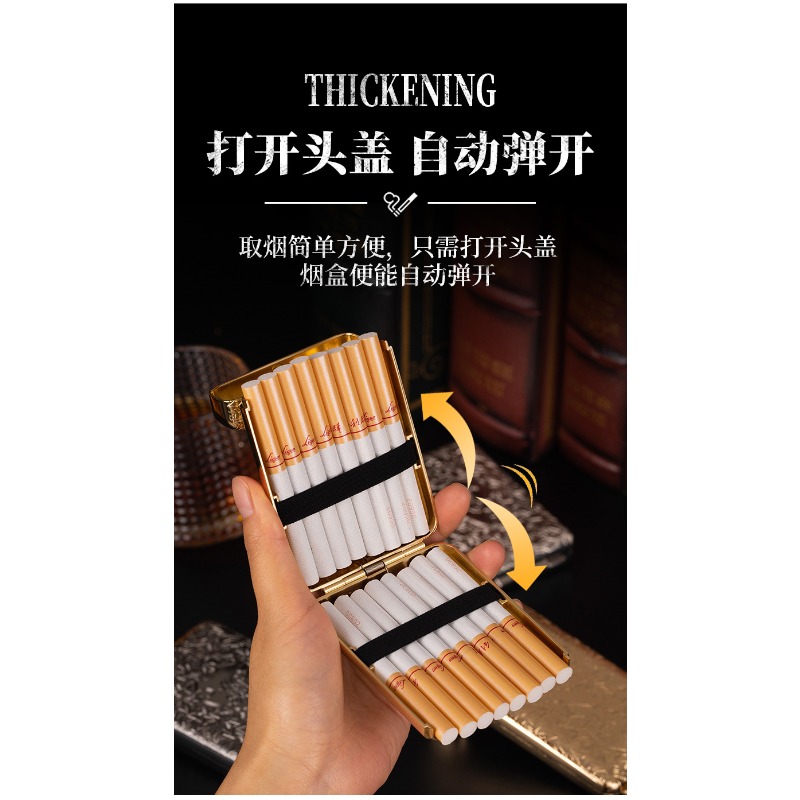 뉴 레트로 메탈 20개입 담배케이스, 밀폐 방수, 대용 - Smoking & Vaping Accessories 리뷰 및 가격